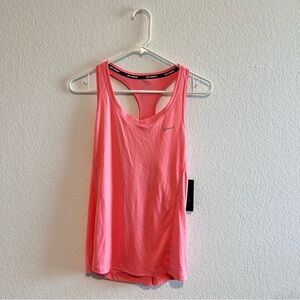 Women’s Nike Running Miler Dri-FIT Tank Top SMALL Shirt Pink Singlet 874512-808